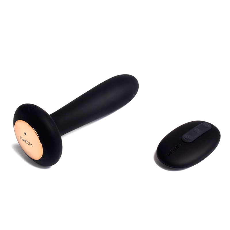 Svakom Primo Noir - Plug anal chauffant & vibrant