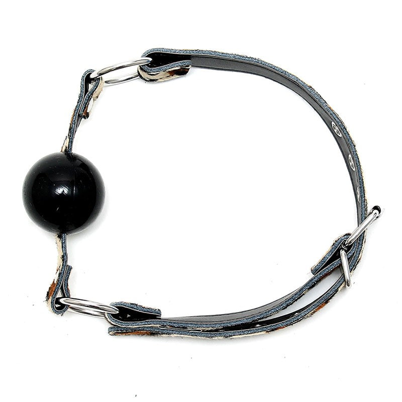 Bâillon Boule en silicone Ø 4.4 cm Léopard - Rimba
