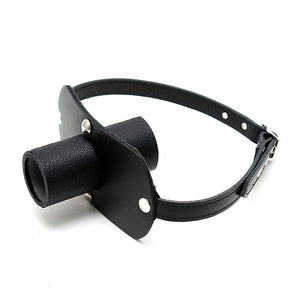 Ball Gag avec tube à urine Ø 40 mm - Rimba