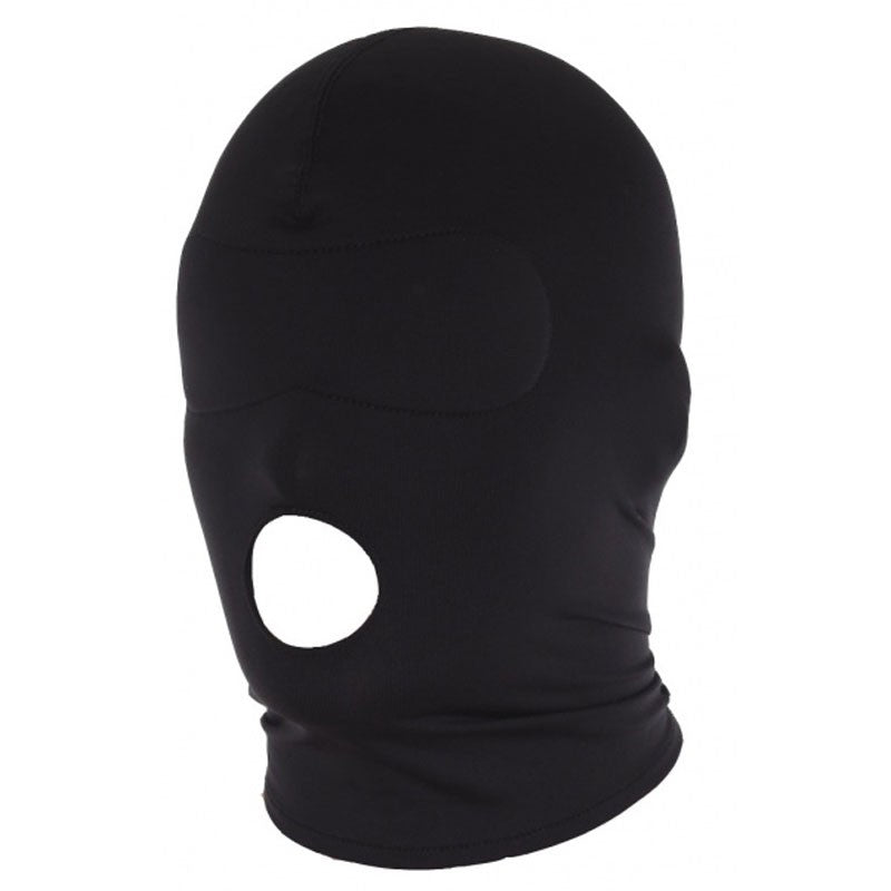 Cagoule BDSM Spandex (ouverture bouche) - Rimba