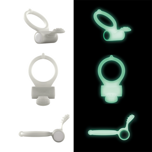 Anneau pénien vibrant fluorescent – Marc Dorcel Power Clit