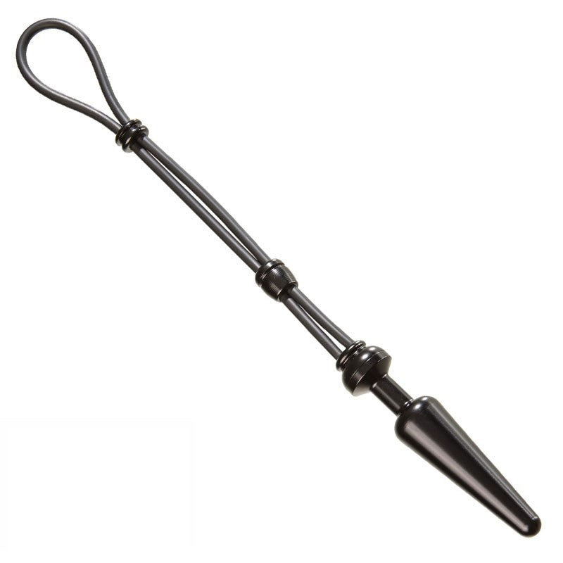 Plug anal & Cockring coulissant Cock-Grip Medium - Malesation