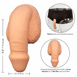 Packing 5" – prothèse pénienne en silicone (chair)