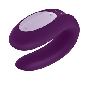 Vibromasseur pour couple Double Joy (violet) – Satisfyer