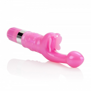 Stimulateur Clitoridien & vaginal - California Exotics Butterfly Kiss
