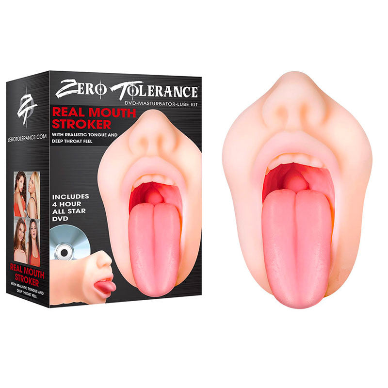 Vaginette Masturbateur Bouche - Real Mouth Stroker Zero Tolerance