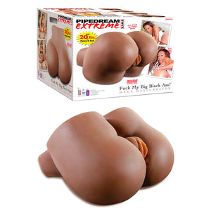 Masturbateur cul réaliste Mega Fuck Me Silly (Black) - Pipedream Extreme