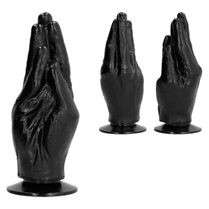 Godemichet géant main Fist - All Black