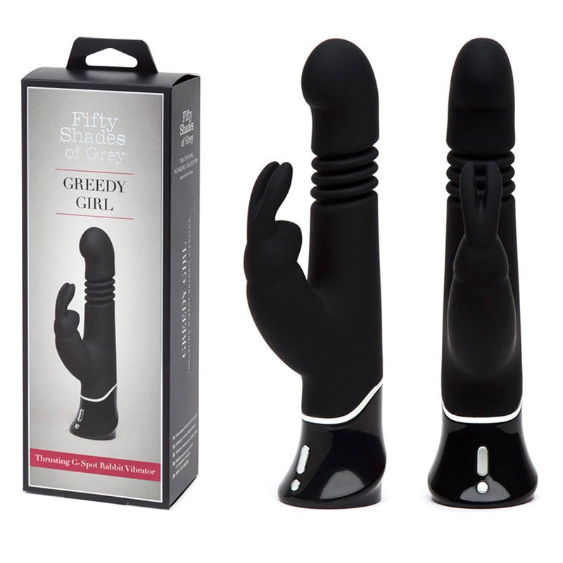 Vibromasseur Rabbit Greedy Girl Thrusting G-Spot - Fifty Shades of Grey