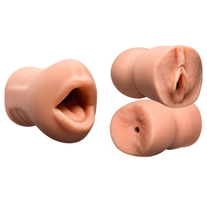 Set de 3 masturbateurs - Sasha Grey Experience