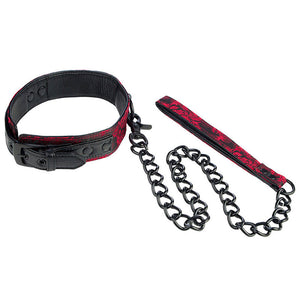 Laisse et collier BDSM Scandal - Calexotics