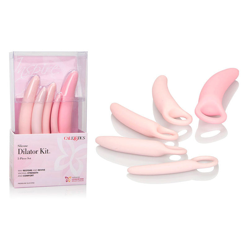 Dilatateurs en silicone Inspire (5 pièces) - Calexotics