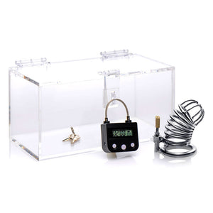 Cadenas avec déverouillage programmable The Key Holder - Master Serie