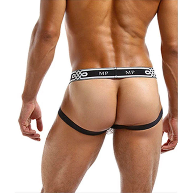 Jockstrap Jock Ring (Noir) - Male Power