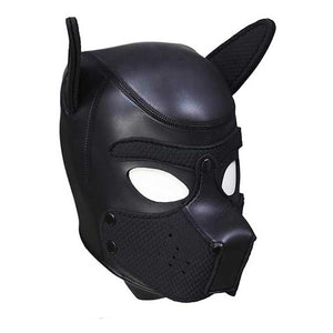 Cagoule BDSM tête de chien Puppy Play - Ouch!