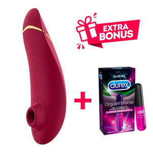 Womanizer Premium 2 (rouge) - Stimulateur clitoris & Point G