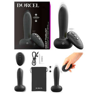 Plug anal télécommandé va-et-vient Dorcel Deep Thrust - Marc Dorcel