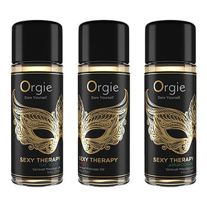Orgie Sexy Therapy - 3x 30 ml - Set d'huiles de massage