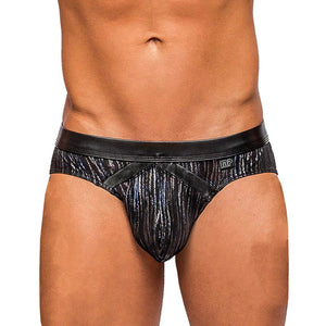 Slip Dazzle (Noir & Argent) - Male Power