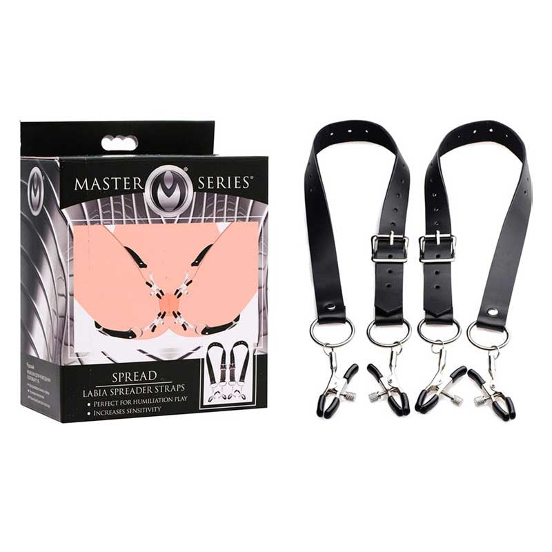 Sangles d'écartement pour lèvres vaginales - Master Series