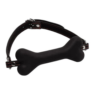 Ball Gag en silicone avec Os de chien - Master Serie