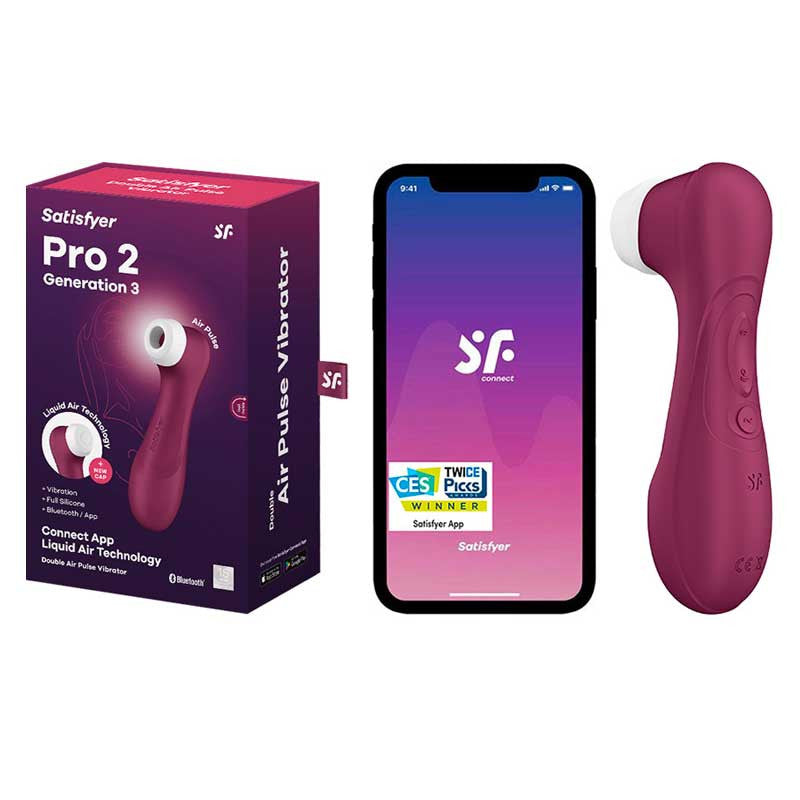 Satisfyer Pro 2 Sextoy "Generation 3" - Stimulateur Clitoridien connecté