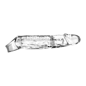 Gaine pour agrandir le pénis Get Real Medium (Transparent) - ToyJoy