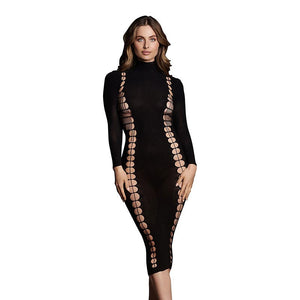 Robe sexy Carme XI (noir) – Le Désir