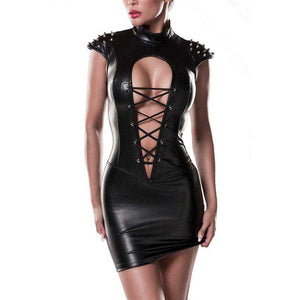 Robe Corset 15320 (noir) - Grey Velvet