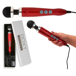 Vibromasseur ultra-puissant Die Cast 3 (Rouge) - DOXY