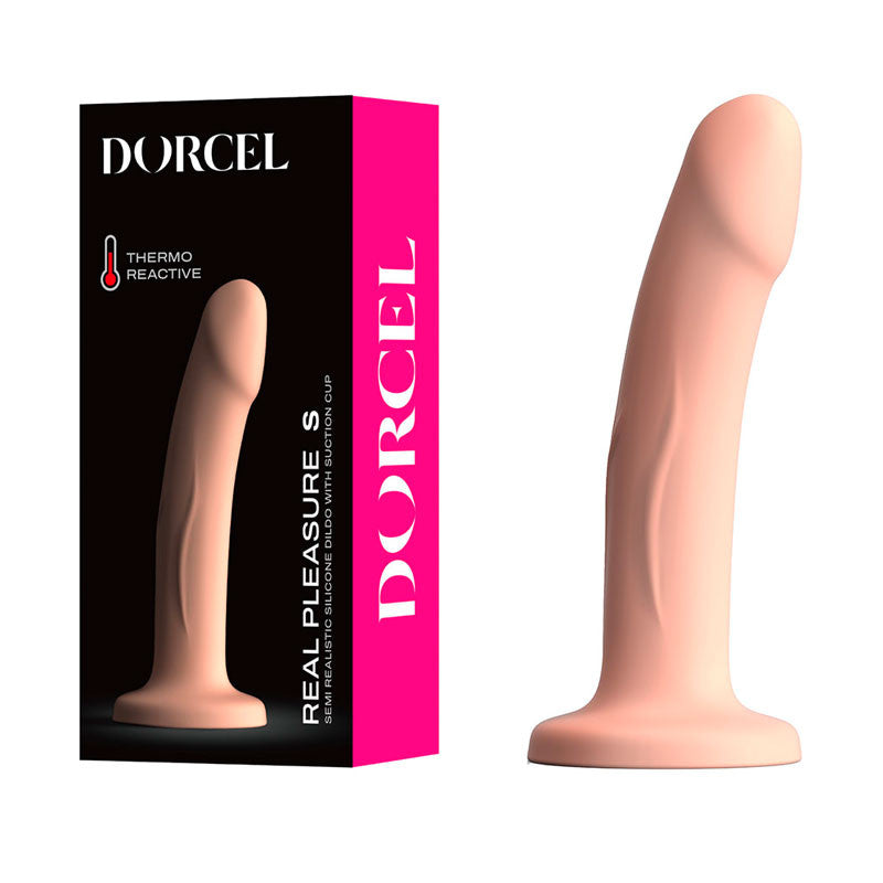 Dildo semi-réaliste thermo-réactif (S) - Dorcel Real Pleasure