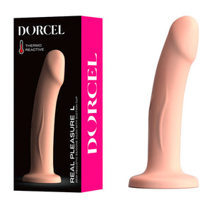 Dildo semi-réaliste thermo-réactif (L) - Dorcel Real Pleasure