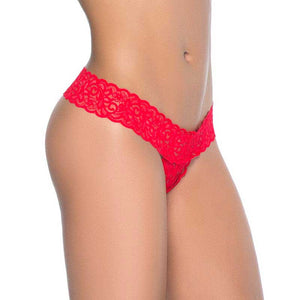 Panty sexy Peek-a-boo 99 (Rouge) - Mapalé