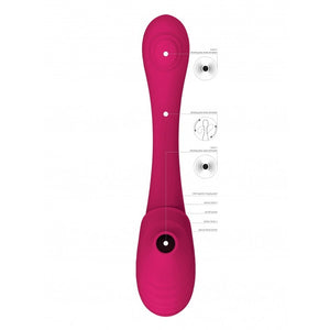 Vibromasseur flexible pour point-G et Clitoris à ondes pulsées Mirai - Vive