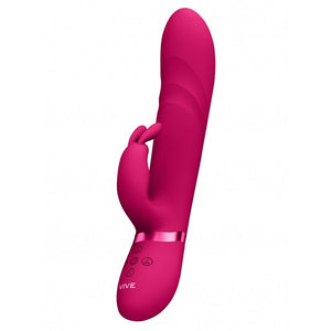 Vibromasseur rabbit avec perles vibrantes et rotatives Nari - Vive