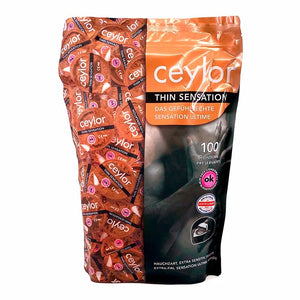 Préservatif Ceylor Thin Sensation - 100 préservatifs ultra-fin