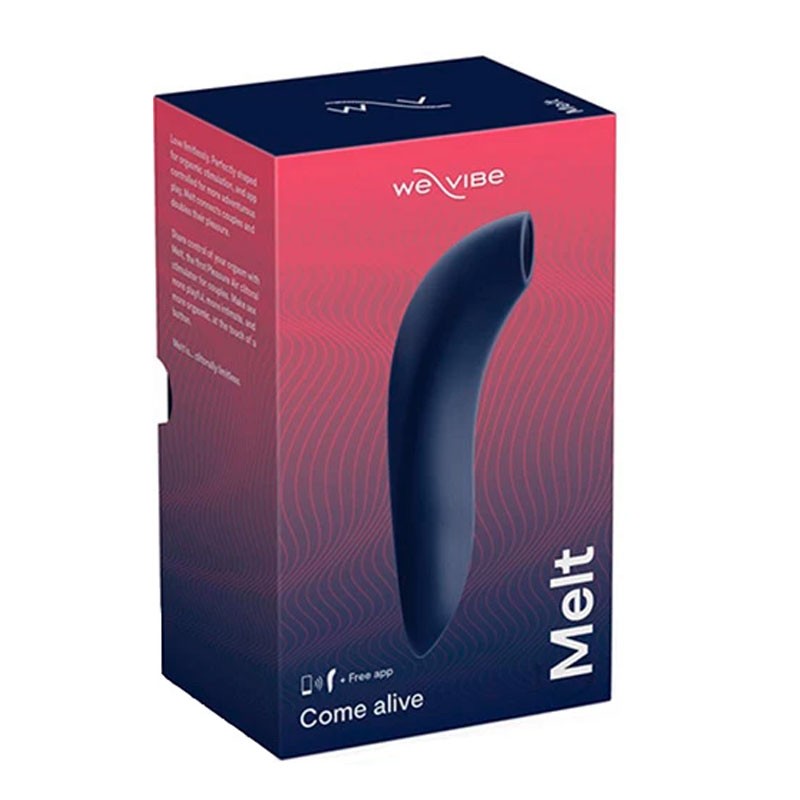Stimulateur clitoridien We-Vibe Melt - Bleu