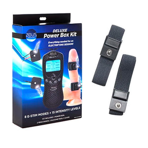 Coffret d'électrostimulation Zeus Electrosex Deluxe Power Box Kit