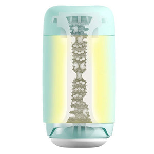 Masturbateur réutilisable Puffy (Mint Green) - Tenga