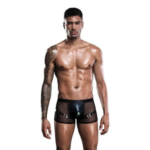 Boxer pour homme Roleplay Fetish (Noir) - Saresia