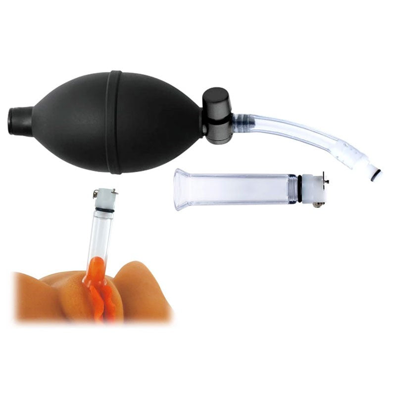 Pompe à clitoris avec cylindre détachable - Size Matters