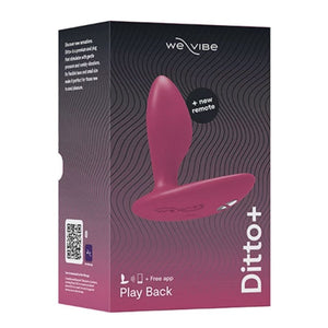 Plug anal connecté - We-Vibe Ditto+ - Rose