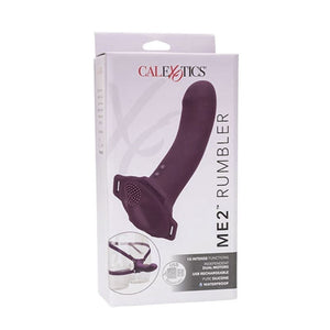 Gode-ceinture vibrant pour femme 16 cm - CalExotics ME2 Rumbler
