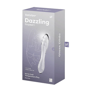 Dildo en verre Dazzling Crystal 1 - Satisfyer