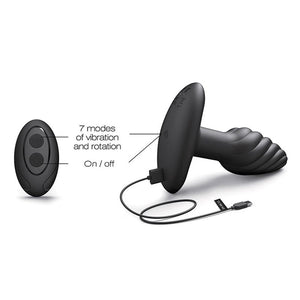Plug anal vibrant rotatif - Dorcel Spin Plug