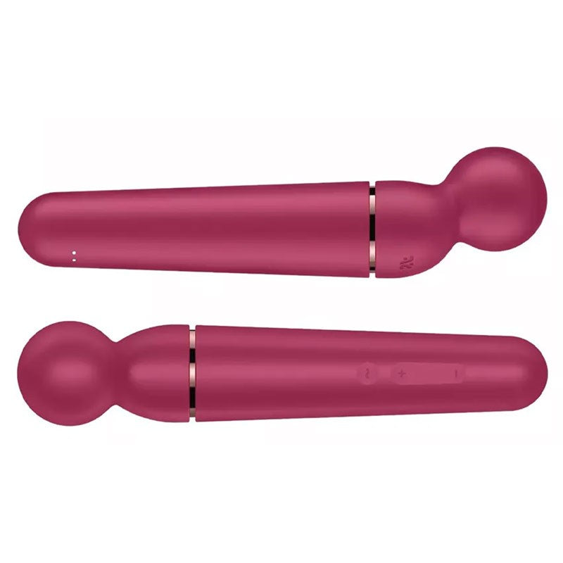 Baguette vibrante ultra-puissante XXL (Berry) - Satisfyer Planet Wand-er