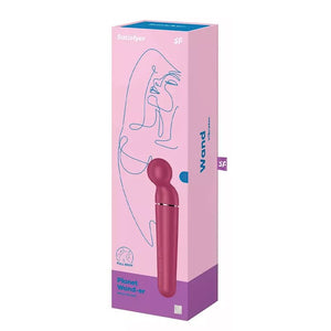 Baguette vibrante ultra-puissante XXL (Berry) - Satisfyer Planet Wand-er