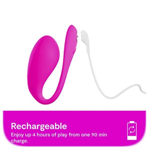 Oeuf vibrant (iOS/Android) - We-Vibe Jive 2 (Rose)