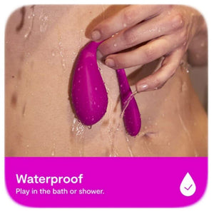 Oeuf vibrant (iOS/Android) - We-Vibe Jive 2 (Rose)