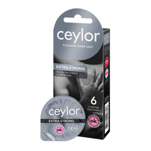 Préservatifs Ceylor Extra Strong 6pc